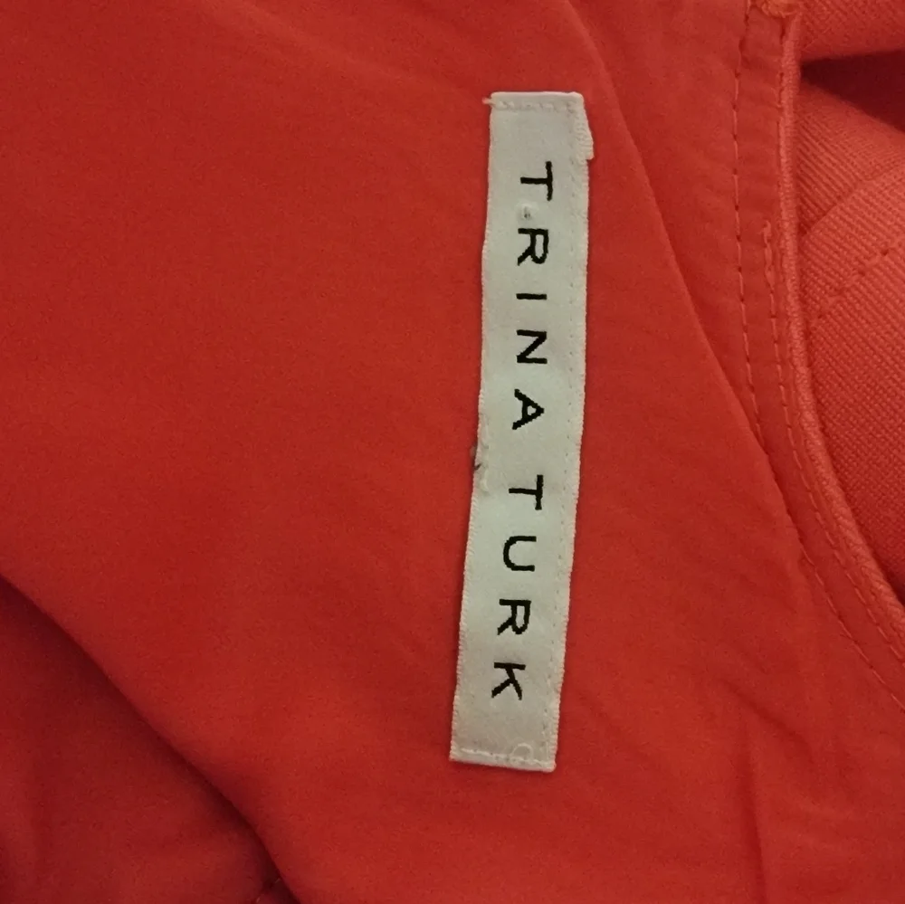 Trina Turk Coral Pink Dress size snall - Picture 3 of 5